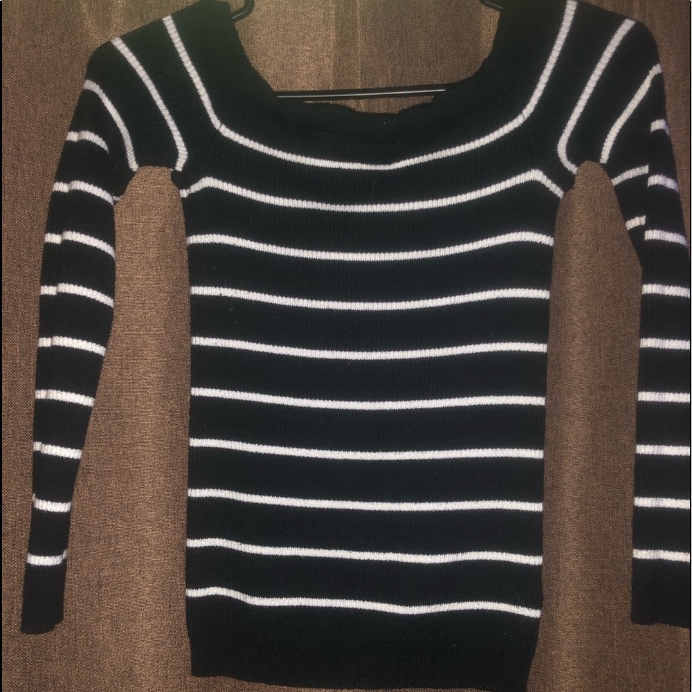 Hollister striped sweater